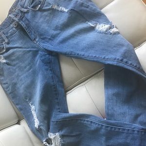 Awesome DL1961 distressed bf jeans from revolve